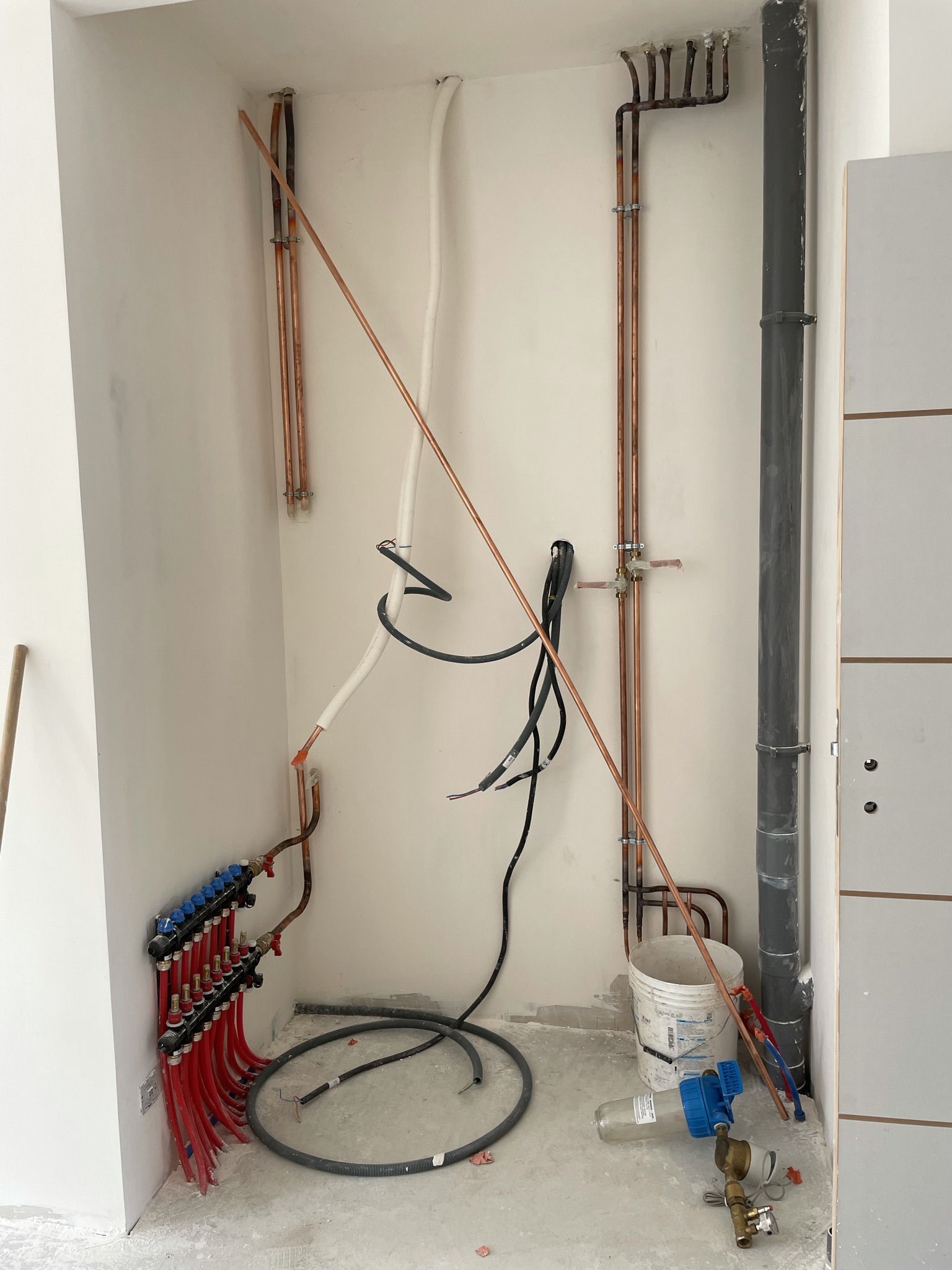 Plomberie encastrée